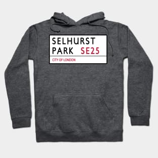 Selhurst Park Road Sign Hoodie